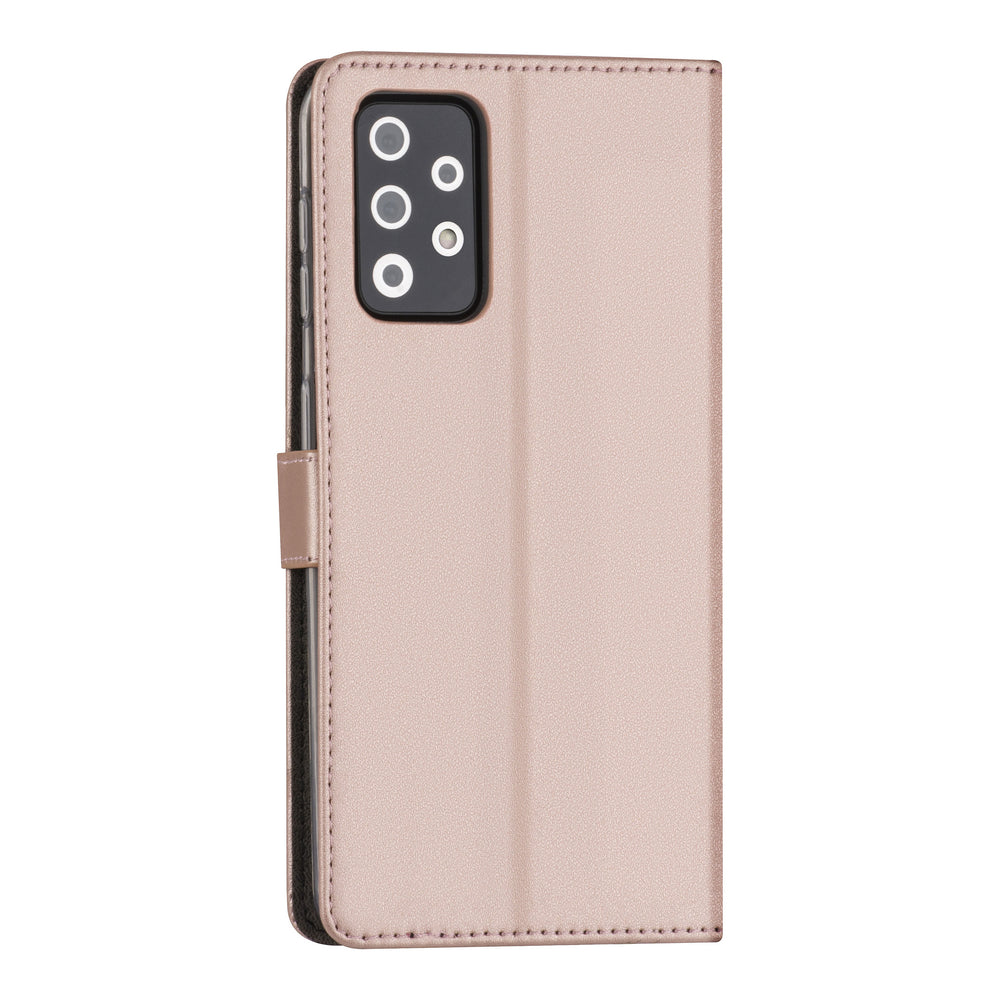 Samsung Galaxy A72 Kunstleer Booktype hoesje - Rose Gold-Hoesjes-Ilumina Benelux