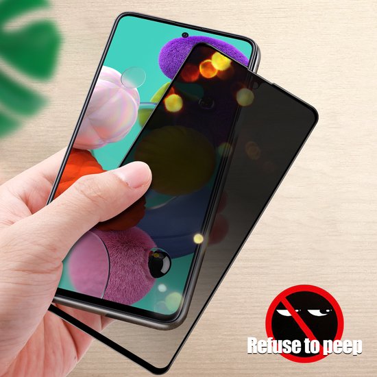 Samsung Galaxy A72 Screenprotector Full Cover – 9H Gehard Glas – 4-Pack-Ilumina Benelux