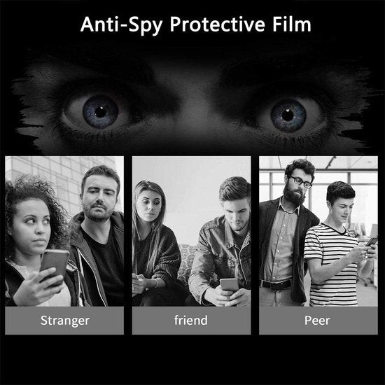 Samsung Galaxy A72 Screenprotector Gehard 9H – Privacy Screenprotector – 3-Pack-Ilumina Benelux