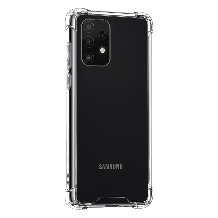 Samsung Galaxy A72 TPU Backcover - Transparant - Antishock-Hoesjes-Ilumina Benelux