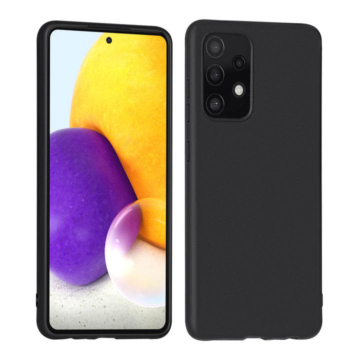 Samsung Galaxy A72 TPU Backcover - Zwart-Hoesjes-Ilumina Benelux