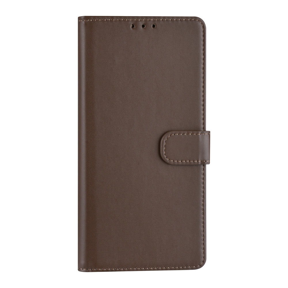 Samsung Galaxy A73 5G Book Case hoesje - Pasjeshouder voor 3 pasjes - Magneetsluiting - Bruin-Hoesjes-Ilumina Benelux