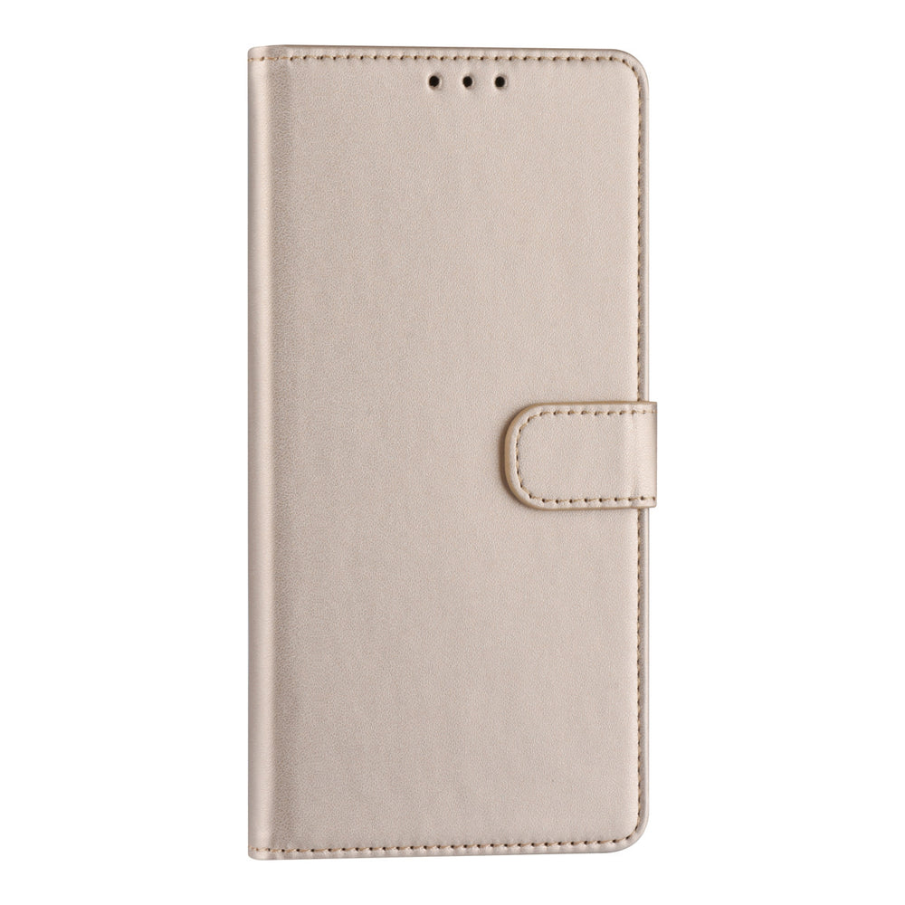Samsung Galaxy A73 5G Book Case hoesje - Pasjeshouder voor 3 pasjes - Magneetsluiting - Goud-Hoesjes-Ilumina Benelux