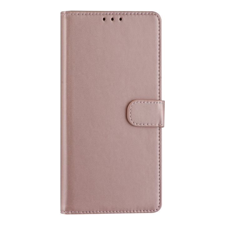 Samsung Galaxy A73 5G Book Case hoesje - Pasjeshouder voor 3 pasjes - Magneetsluiting - Rose Gold-Hoesjes-Ilumina Benelux