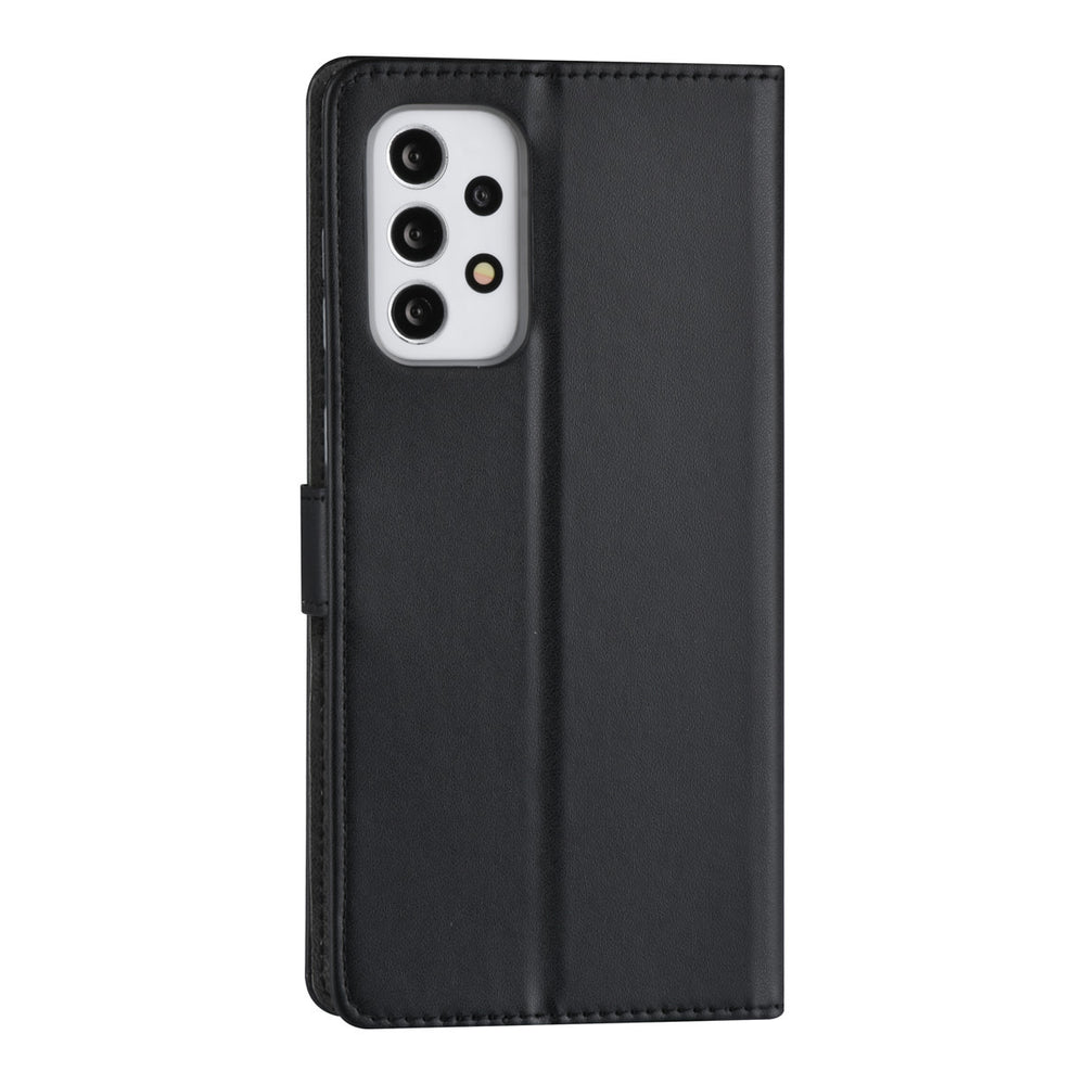 Samsung Galaxy A73 5G Book Case hoesje - Pasjeshouder voor 3 pasjes - Magneetsluiting - Zwart-Hoesjes-Ilumina Benelux