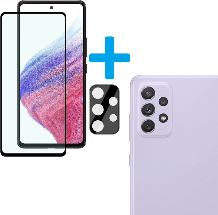 Samsung Galaxy A73 5G Camera Lens Protector & Full Screenprotector – 2-Pack-Ilumina Benelux