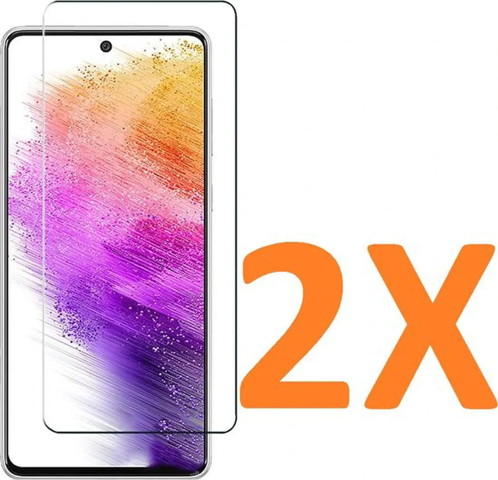 Samsung Galaxy A73 5G Screenprotector Gehard 9H – Anti-kras – 2-Pack-Ilumina Benelux