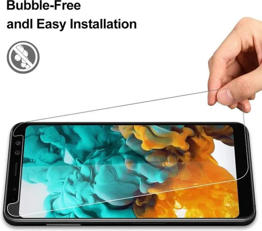 Samsung Galaxy A8 2018 Screenprotector Gehard 9H – Anti-kras – 1-Pack-Ilumina Benelux