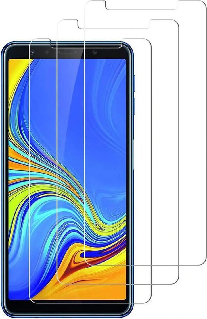 Samsung Galaxy A8 2018 Screenprotector Gehard 9H – Anti-kras – 3-Pack-Ilumina Benelux