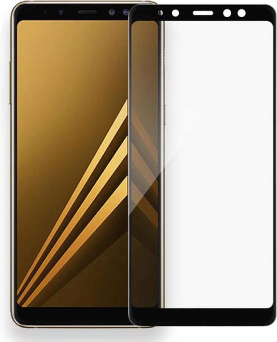 Samsung Galaxy A8 Plus 2018 Screenprotector Gehard 9H Screenprotector Full Cover – 3-Pack-Ilumina Benelux