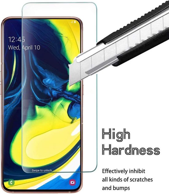 Samsung Galaxy A80 / A90 Screenprotector Gehard 9H – Anti-kras – 1-Pack-Ilumina Benelux