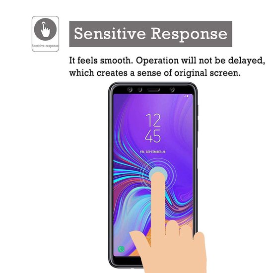 Samsung Galaxy A9 (2018) Screenprotector Full Cover Screenprotector Gehard 9H – Anti-kras-Ilumina Benelux