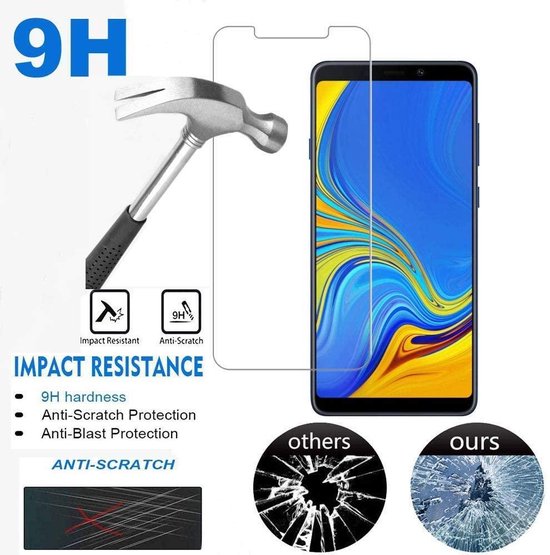 Samsung Galaxy A9 2018 Screenprotector Gehard 9H – Anti-kras – 3-Pack-Ilumina Benelux