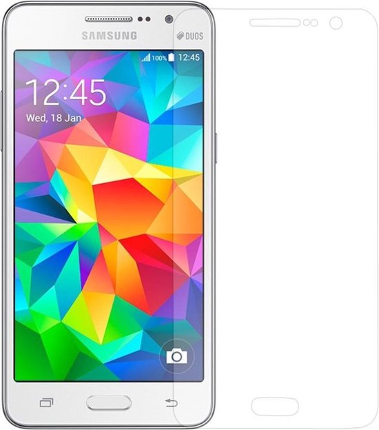 Samsung Galaxy Grand Prime SM – 9H Gehard Glas – Anti-kras – Tempered Glas – 1-Pack-Ilumina Benelux