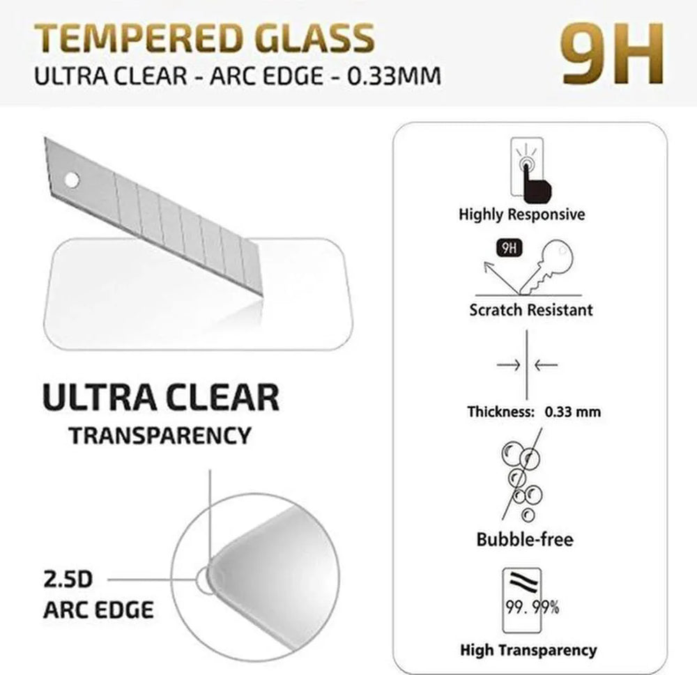 Samsung Galaxy J3 2016 Screenprotector Gehard 9H – Anti-kras – 2-Pack-Ilumina Benelux