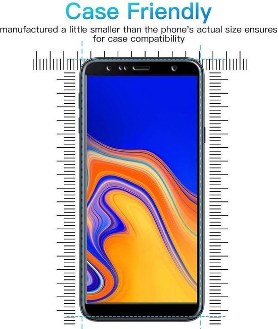 Samsung Galaxy J4 2018 Screenprotector Full Cover Screenprotector Gehard 9H – 1-Pack-Ilumina Benelux