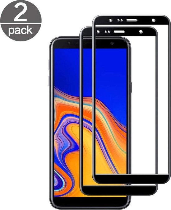 Samsung Galaxy J4 2018 Screenprotector Full Cover Screenprotector Gehard 9H – 2-Pack-Ilumina Benelux