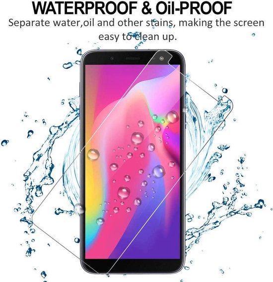 Samsung Galaxy J4 2018 Screenprotector Gehard 9H – Anti-kras – 2-Pack-Ilumina Benelux