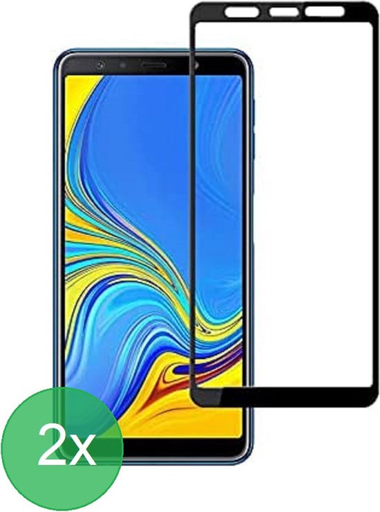 Samsung Galaxy J4+ / J6+ / A7 2018 Screenprotector Full Cover Screenprotector Gehard 9H – 2-Pack-Ilumina Benelux