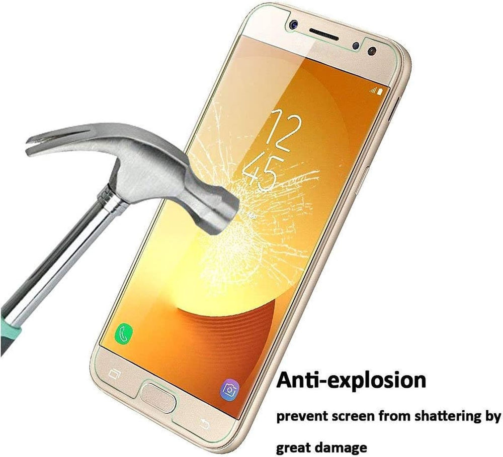 Samsung Galaxy J5 2017 Screenprotector Gehard 9H – Anti-kras – 2-Pack Tempered Glas-Ilumina Benelux