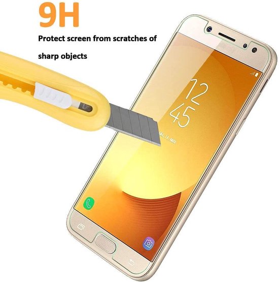 Samsung Galaxy J5 2017 Screenprotector Gehard 9H – Anti-kras – 2-Pack Tempered Glas-Ilumina Benelux