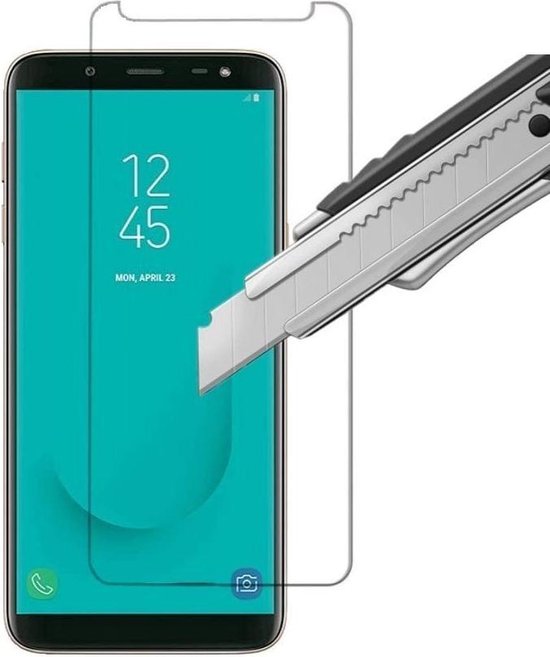 Samsung Galaxy J6 2018 Screenprotector Gehard 9H – Anti Kras – Tempered Glas – 1-Pack-Ilumina Benelux