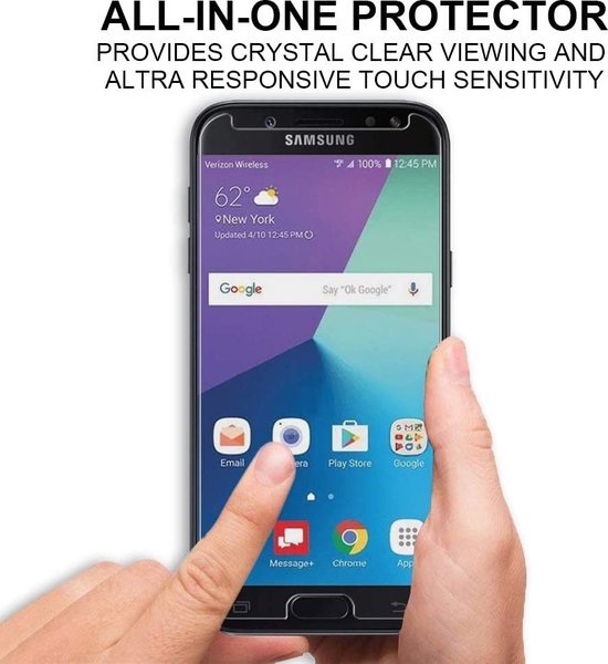 Samsung Galaxy J7 2017 Screenprotector Gehard 9H – Anti-kras – 2-Pack-Ilumina Benelux