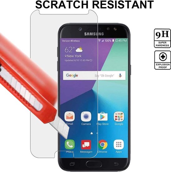 Samsung Galaxy J7 2017 Screenprotector Gehard 9H – Anti-kras – 2-Pack-Ilumina Benelux