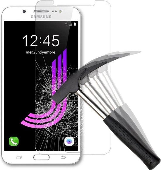 Samsung Galaxy J7 2017 Screenprotector Gehard 9H – Anti-kras – Tempered Glas – 1-Pack-Ilumina Benelux