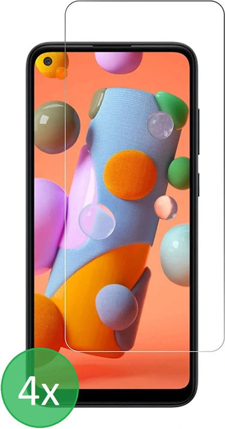 Samsung Galaxy M11 Screenprotector Gehard 9H – Anti-kras – 4-Pack-Ilumina Benelux