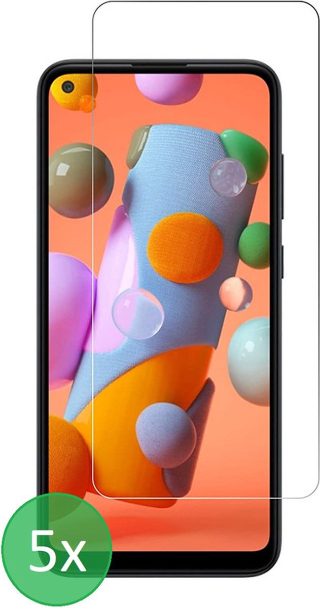 Samsung Galaxy M11 Screenprotector Gehard 9H – Anti-kras – 5-Pack-Ilumina Benelux