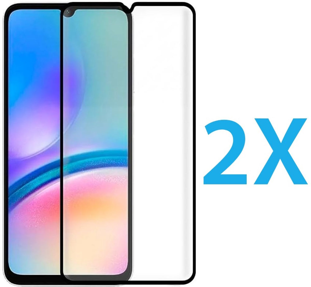 Samsung Galaxy M15 / A15 5G Screenprotector Full Cover Screenprotector Gehard 9H – 2-Pack-Ilumina Benelux