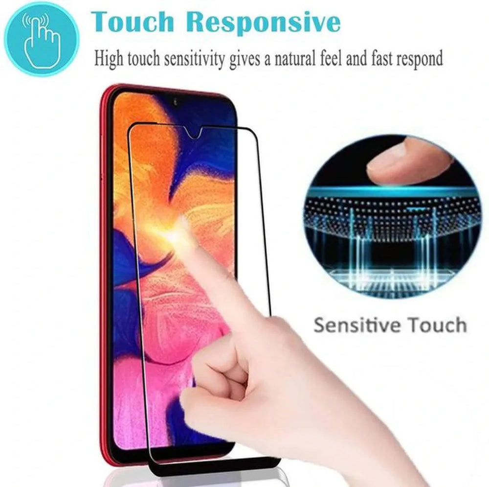 Samsung Galaxy M20 Screenprotector Full Cover Screenprotector Gehard 9H – 1-Pack-Ilumina Benelux