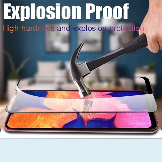Samsung Galaxy M20 Screenprotector Full Cover Screenprotector Gehard 9H – 2-Pack-Ilumina Benelux