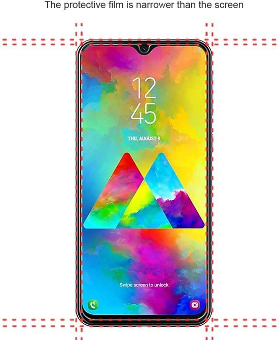 Samsung Galaxy M20 Screenprotector Gehard 9H – Anti-kras – 2-Pack-Ilumina Benelux