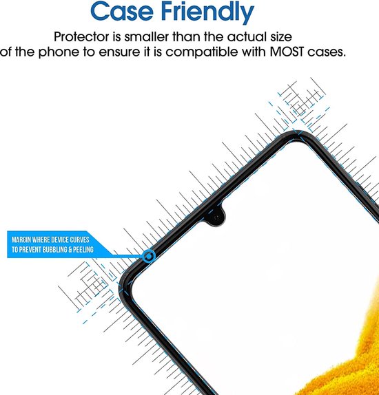 Samsung Galaxy M23 5G/M33 5G/A13 5G Screenprotector Gehard 9H – Anti-kras – 2-Pack-Ilumina Benelux