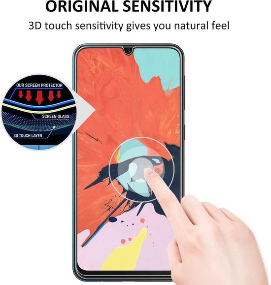 Samsung Galaxy M30S Screenprotector Gehard 9H – Anti-kras – 2-Pack-Ilumina Benelux