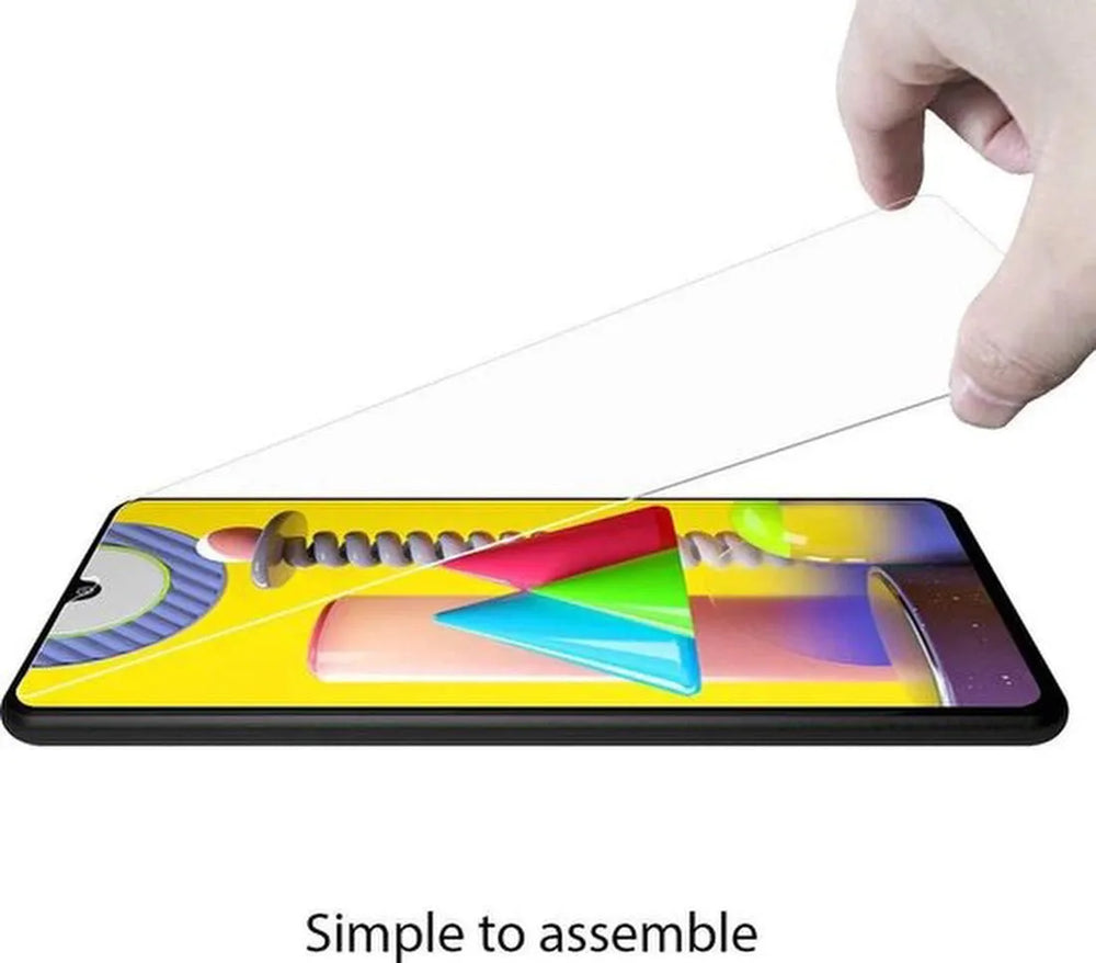 Samsung Galaxy M31 Screenprotector Gehard 9H – Anti-kras – 1-Pack-Ilumina Benelux