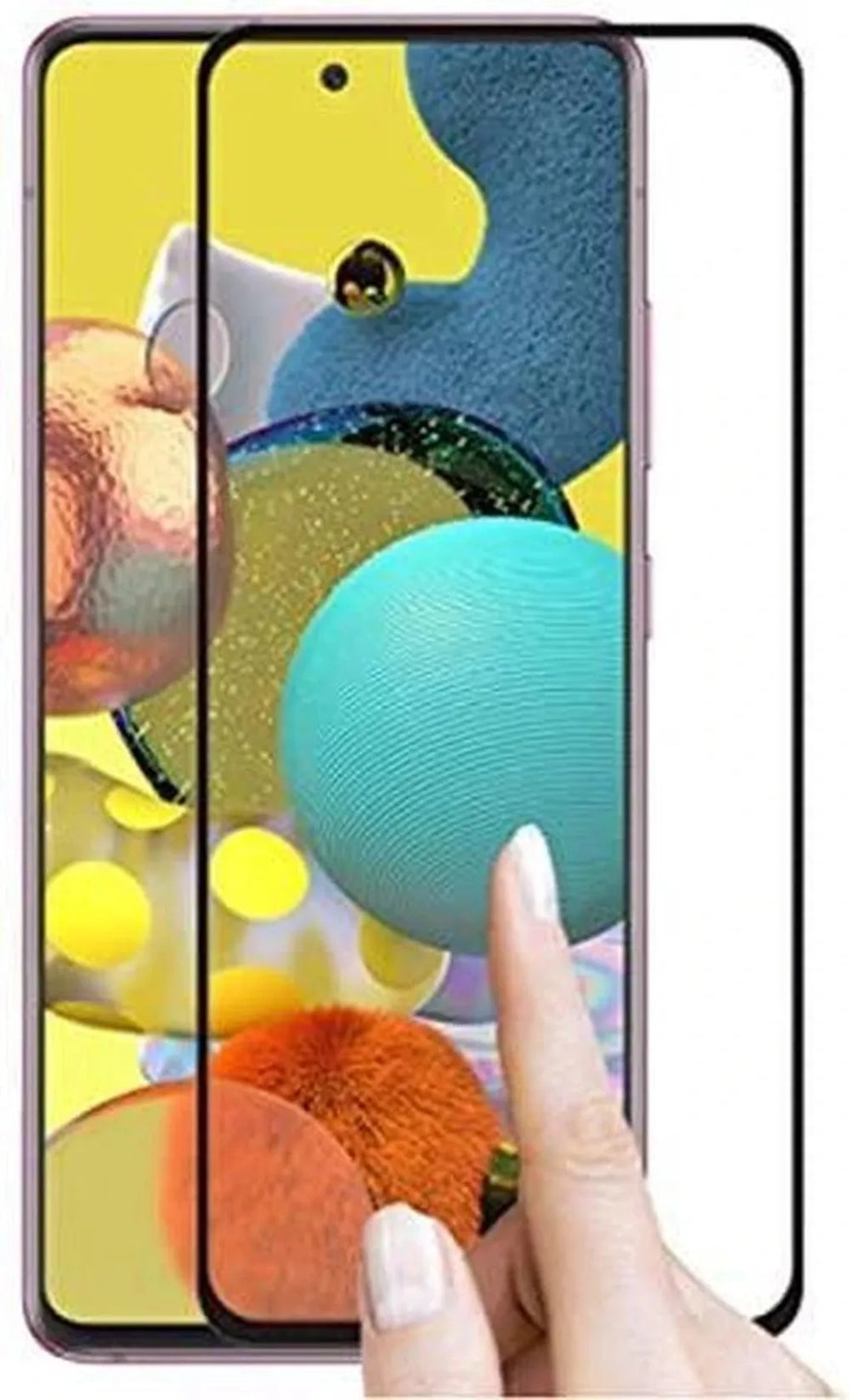 Samsung Galaxy M31S / A51 Screenprotector Gehard 9H Screenprotector Full Cover – 1-Pack-Ilumina Benelux