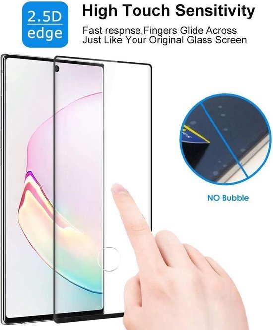 Samsung Galaxy Note 10 Plus Screenprotector Gehard 9H – Anti-kras – 2-Pack-Ilumina Benelux