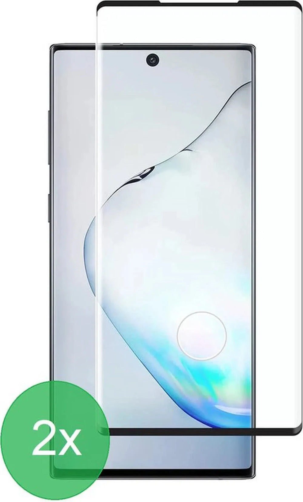 Samsung Galaxy Note 10 Screenprotector Full Cover Screenprotector Gehard 9H – 2-Pack-Ilumina Benelux