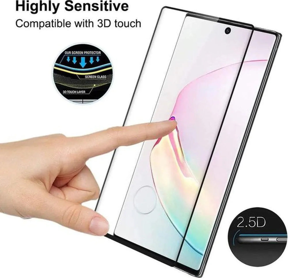 Samsung Galaxy Note 10 Screenprotector Gehard 9H – Anti-kras – 2-Pack-Ilumina Benelux