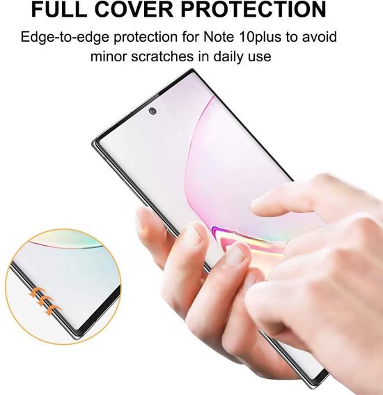 Samsung Galaxy Note 10 Screenprotector Gehard 9H – Anti-kras – 2-Pack-Ilumina Benelux