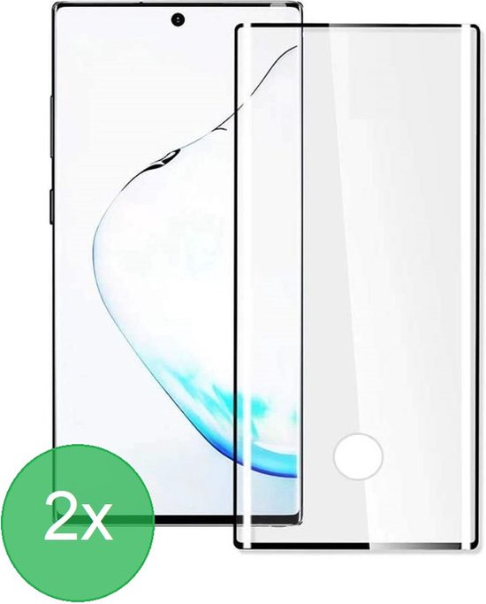 Samsung Galaxy Note 20 Ultra Screenprotector Full Cover Screenprotector Gehard 9H – 2-Pack-Ilumina Benelux
