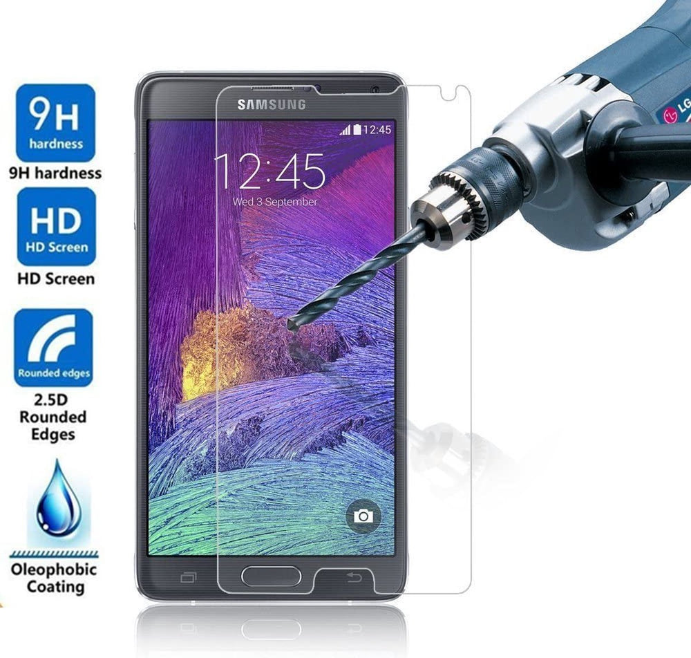 Samsung Galaxy Note 4 Screenprotector Gehard 9H – Anti-kras – 2-Pack-Ilumina Benelux