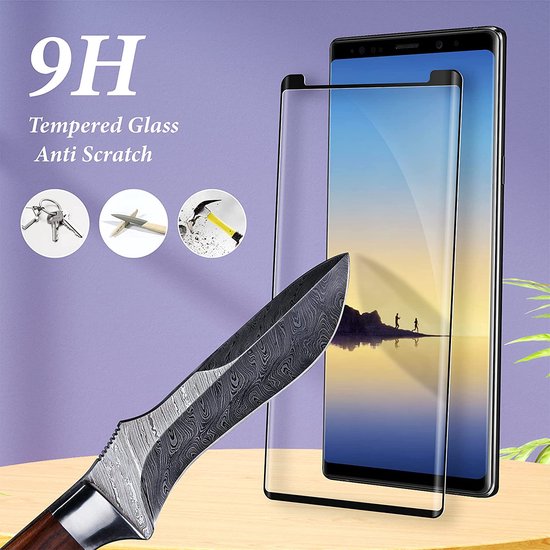 Samsung Galaxy Note 8 Screenprotector Full Cover Screenprotector Gehard 9H – 3-Pack-Ilumina Benelux
