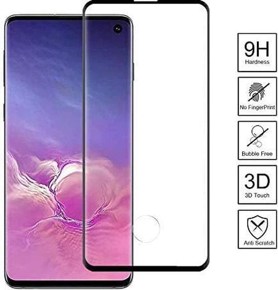 Samsung Galaxy S10 Lite 2020 Screenprotector Full Cover Screenprotector Gehard 9H – 2-Pack-Ilumina Benelux
