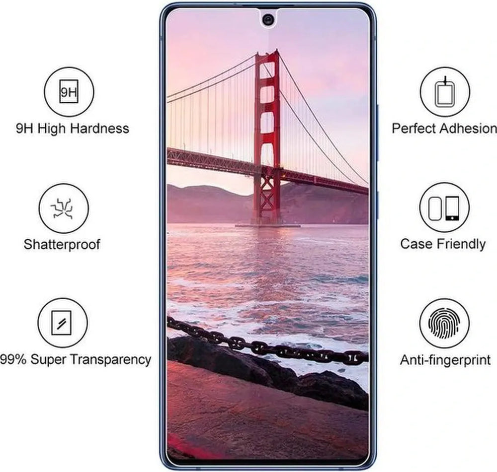 Samsung Galaxy S10 Lite 2020 Screenprotector Gehard 9H – Anti-kras – 2-Pack-Ilumina Benelux