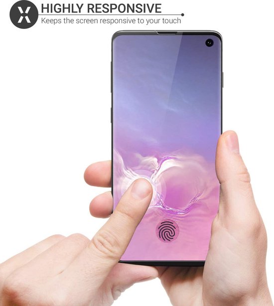 Samsung Galaxy S10 Screenprotector Full Cover Gehard Glas 9H – Anti-kras – 5-Pack-Ilumina Benelux