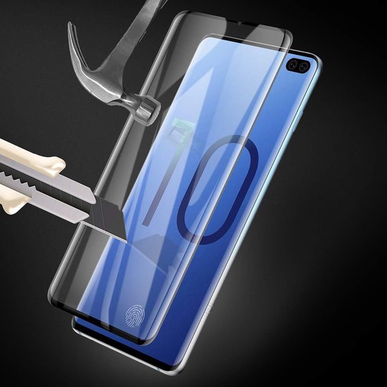Samsung Galaxy S10 Screenprotector Full Cover Screenprotector Gehard 9H – Anti Kras-Ilumina Benelux